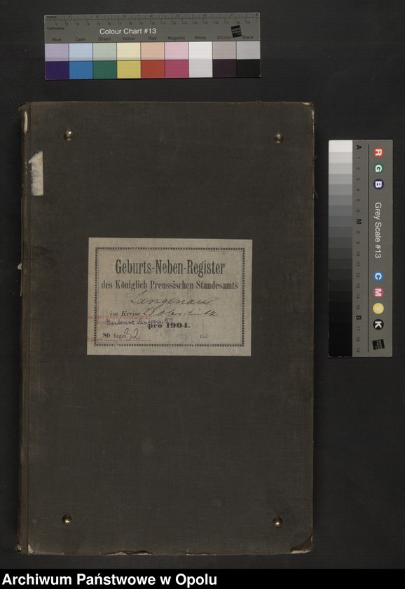 image.from.unit.number "Geburts-Neben-Register Standesamts Langenau pro 1904"