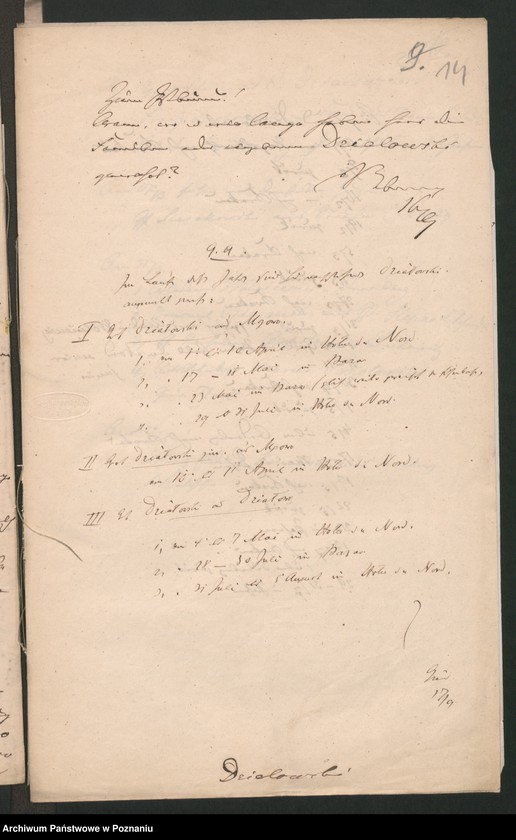 Obraz 18 z jednostki "A. betr. die Familie Działowski"