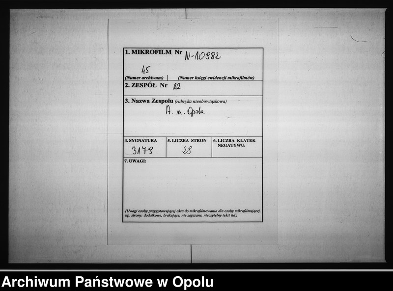 Obraz 2 z jednostki "Acta des Magistrats zu Oppeln betreffend Ufer-Ward und Hegungs-Ordnung"