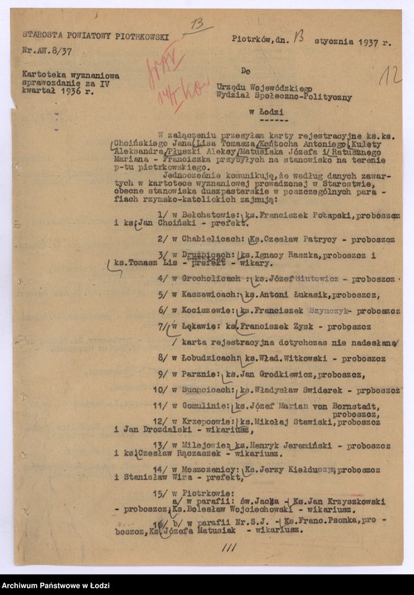 Obraz 15 z jednostki "Statystyka Wyznaniowa"