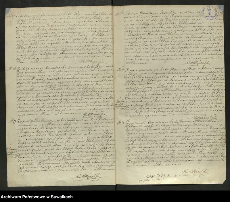 image.from.unit.number "[Księga akt zgonów parafii rzymskokatolickiej w Studzienicznej z lat 1901-1908, 1913]"