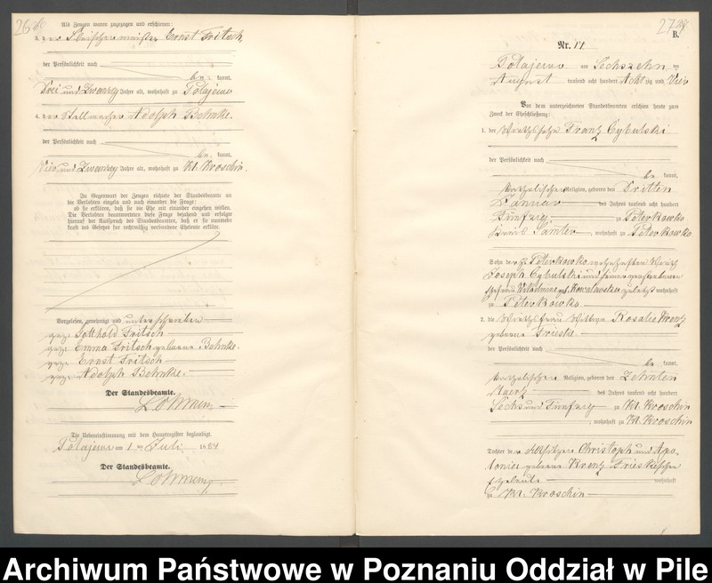 Obraz 16 z jednostki "Księga małżeństw"