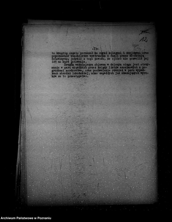 Obraz 16 z jednostki "Sprawozdania ze stanu bezpieczeństwa za miesiąc kwiecień-maj-czerwiec 1938 r."