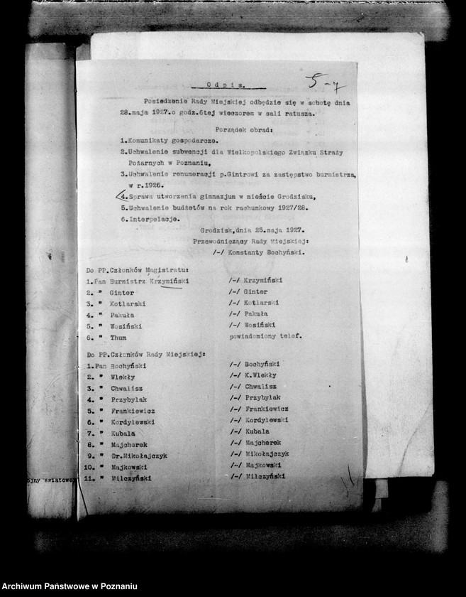 Obraz 11 z jednostki "Miejskie Gimnazjum w Grodzisku"