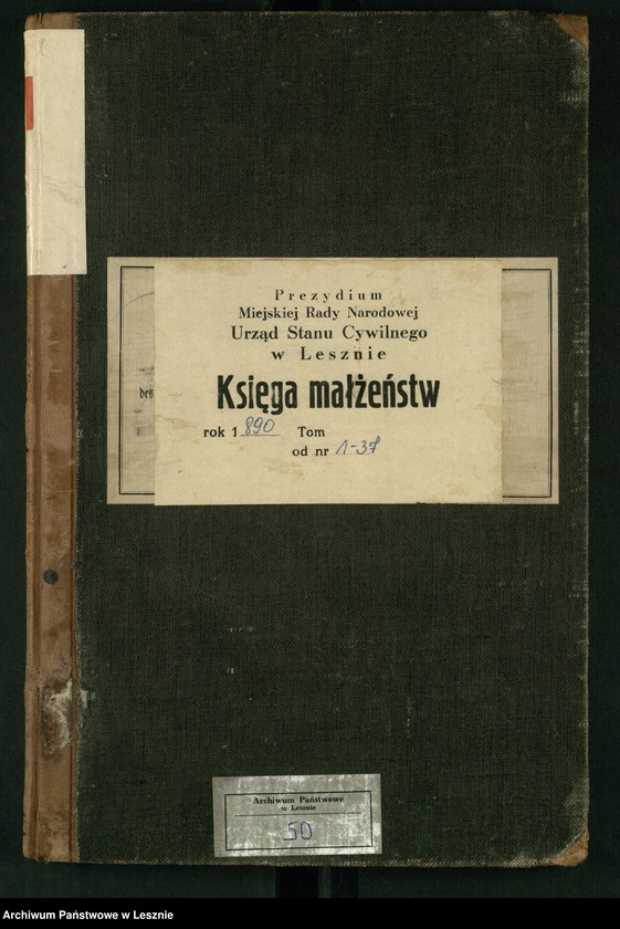 Obraz 2 z jednostki "[Księga małżeństw]"