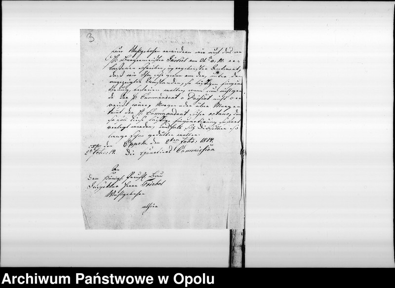 Obraz 7 z jednostki "[...] die Gegenstände der Bequartirung, Verpflegung der Einquartirung, Quartiergeld - Beiträge pro Aprill 1814 Vol. IV"