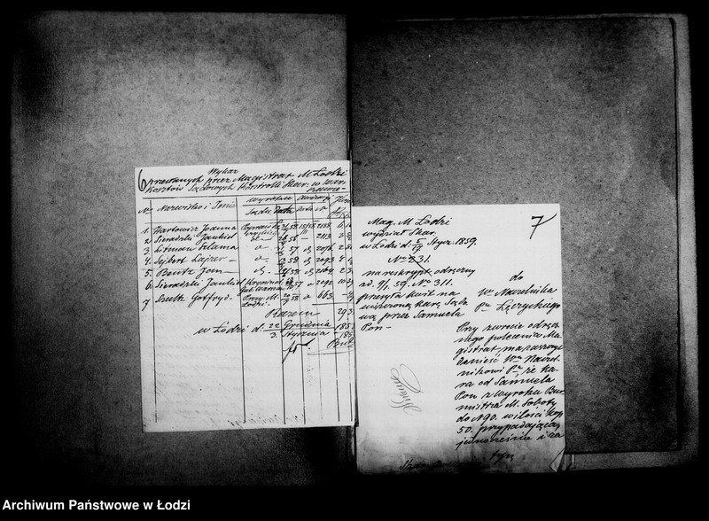 Obraz 9 z jednostki "Akta w przedmiocie awizacji"