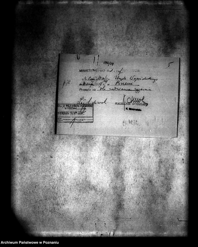 Obraz 9 z jednostki "/Parcelacja majątku w Rzgowie powiatu konińskiego/"