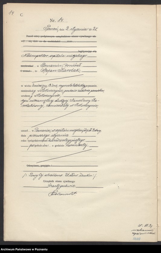 image.from.unit.number "Księga miejscowa zgonów tom I [Rejestr główny zgonów]"