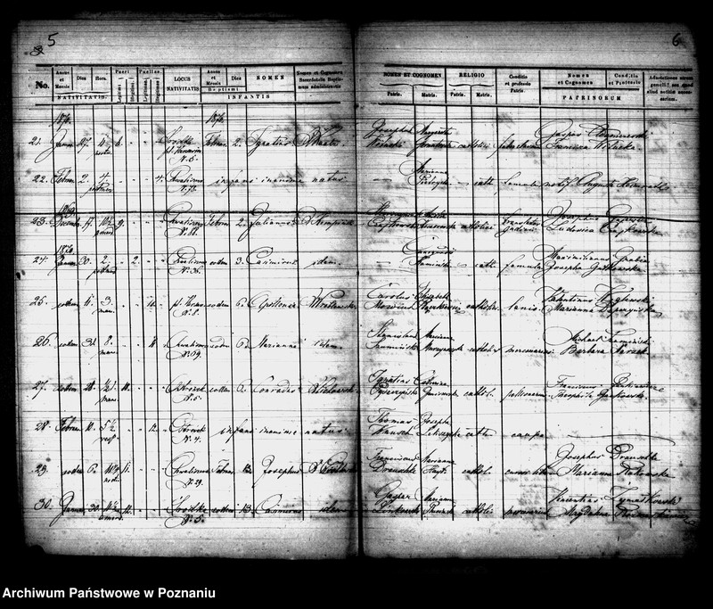 Obraz 4 z jednostki "Księga urodzeń"