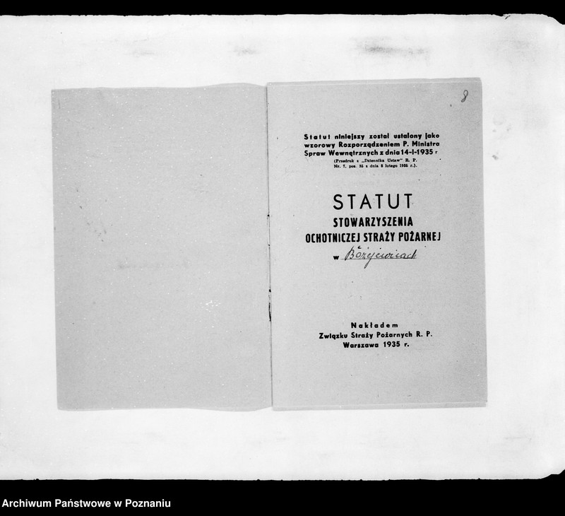 Obraz 12 z jednostki "/Stowarzyszenie ochotniczej straży pożarnej powiatu żnińskiego/ litery od B-M"