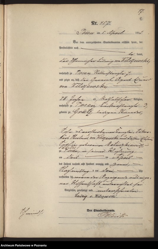 Obraz 20 z jednostki "Księga zgonów t. II"