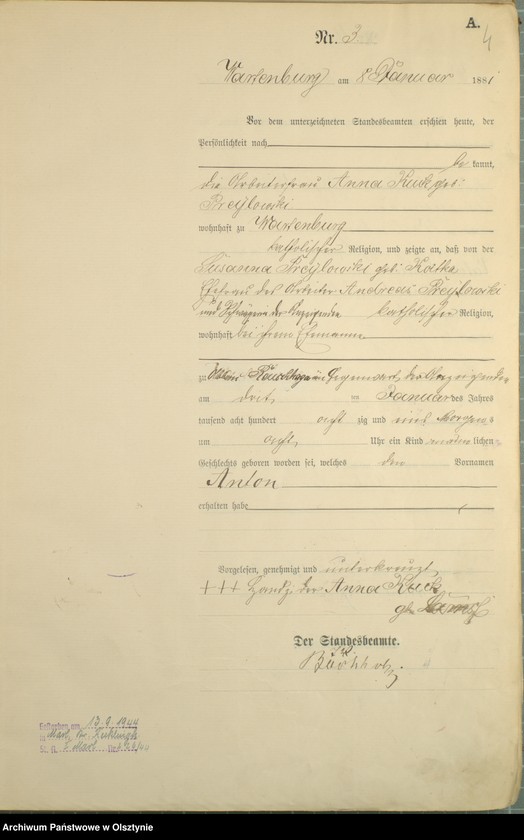 image.from.unit.number "Geburts-Haupt-Register Nr 1 - 174"