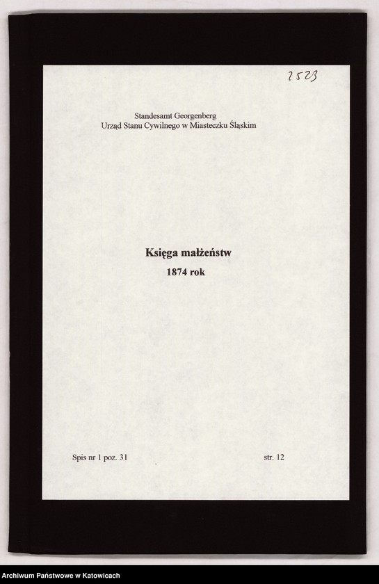 Obraz 2 z jednostki "Ksiega małżeństw nr 1-6"