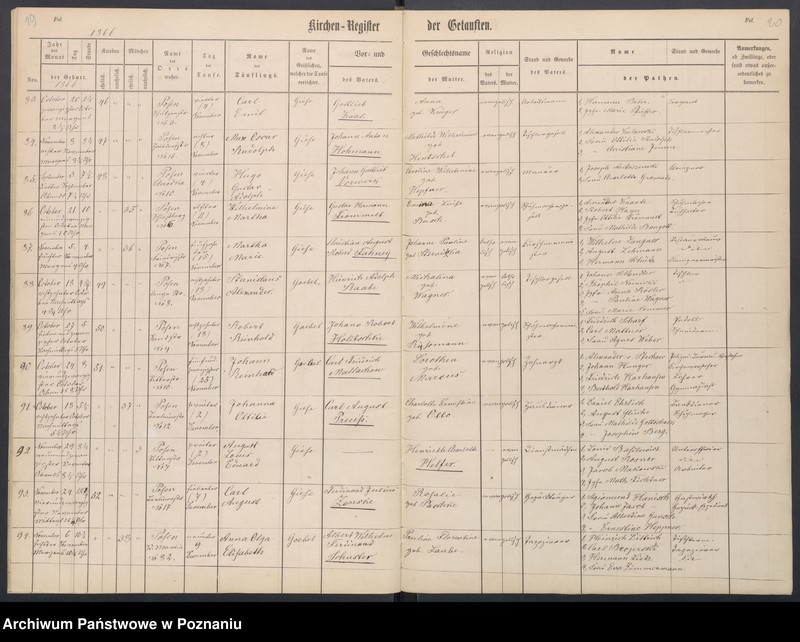 Obraz 13 z jednostki "[Akta urodzeń i chrztów, ślubów, zgonów]"