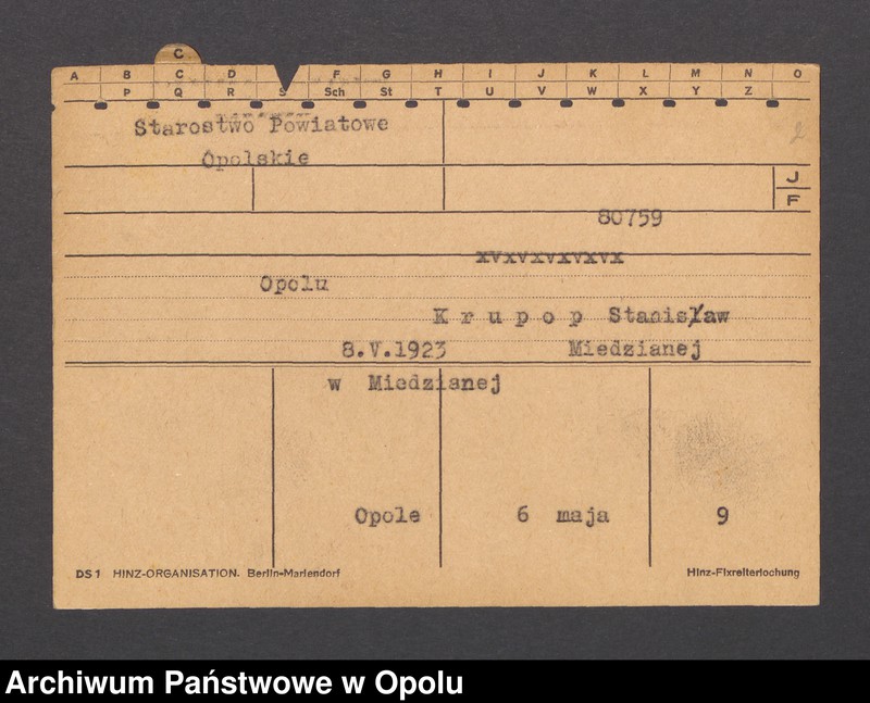 Obraz 4 z jednostki "[Kapusziok, Klausberg]"