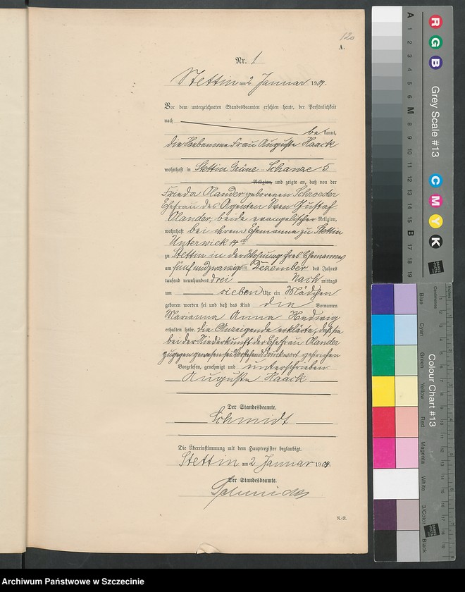 image.from.unit.number "Geburts-Register (Neben-Register) Band I"