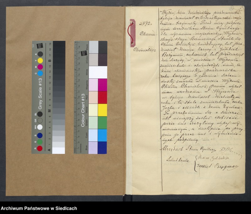 Obraz 4 z jednostki "Księga aktów zgonów wyznania mojżeszowego"