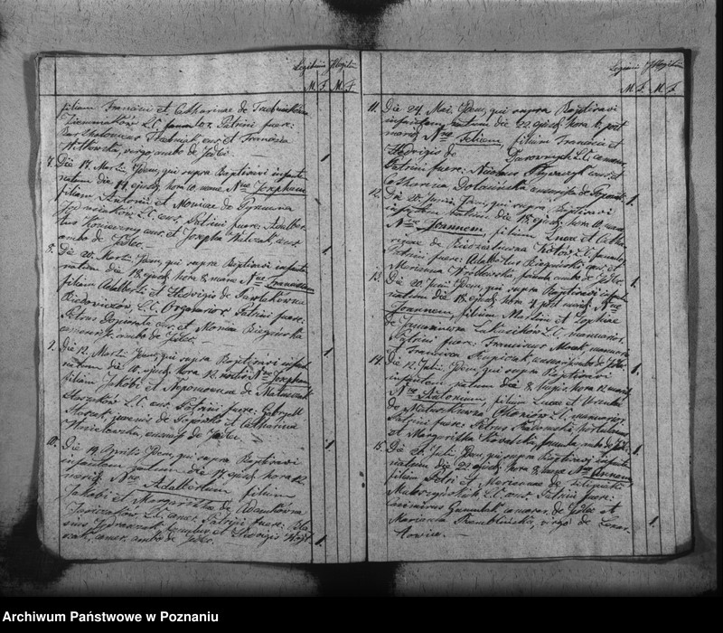 Obraz 4 z jednostki "Duplikat baptisatorum, copulatorum, mortuorum"