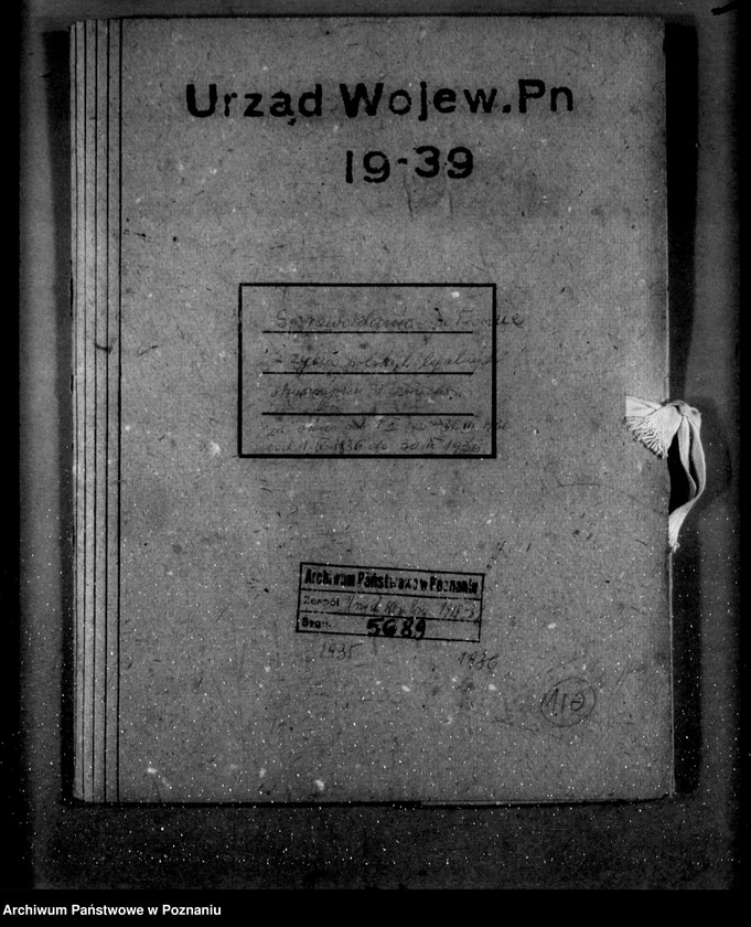 Obraz 4 z jednostki "Sprawozdania półroczne z życia polskich legalnych stowarzyszeń i związków za okres od 1.X.1935 r. do 31.III.1936 r. i od 1.IV.1936 r. do 30.IX.1936 r."