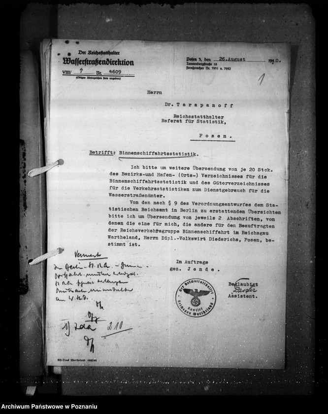 Obraz 5 z jednostki "Binnenschiffahrts- Statistik"