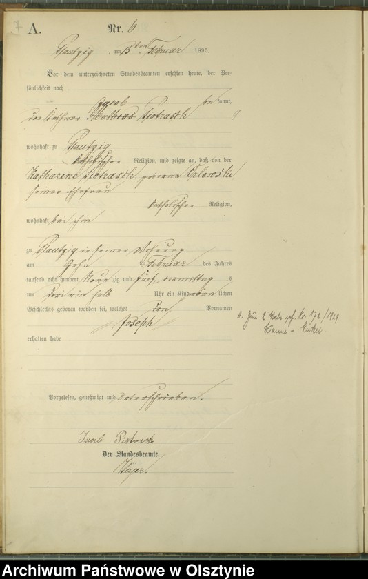 image.from.unit.number "Geburts-Haupt-Register Nr 1 - 43"