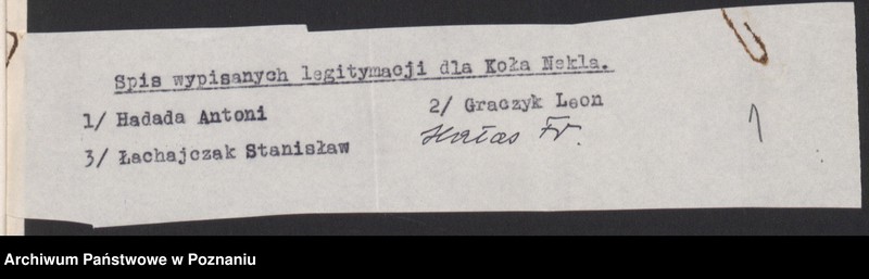 Obraz 4 z jednostki "Nekla, powiat Środa - akta koła."