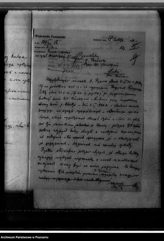 Obraz 16 z jednostki "Nadzór nad gospodarką w lasach O.O. Benedyktynów w Lubiniu powiat kościański"