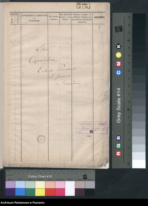 Obraz 2 z jednostki "Księga małżeństw"