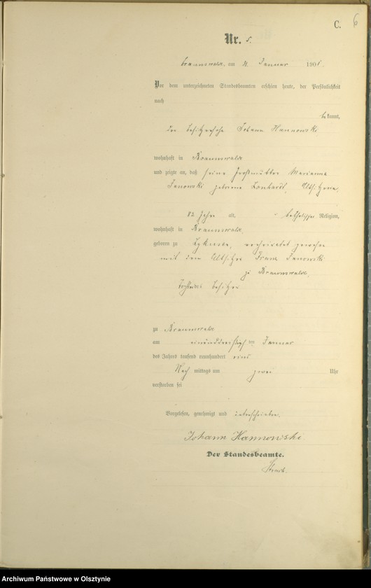 image.from.unit.number "Sterbe-Haupt-Register Nr 1 - 51"