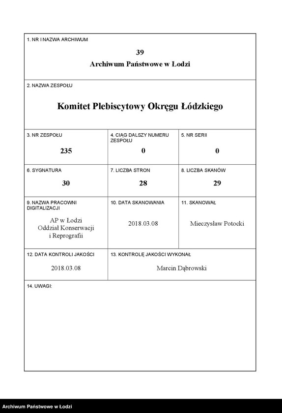 Obraz 1 z jednostki "Listy osób bez prawa głosu"