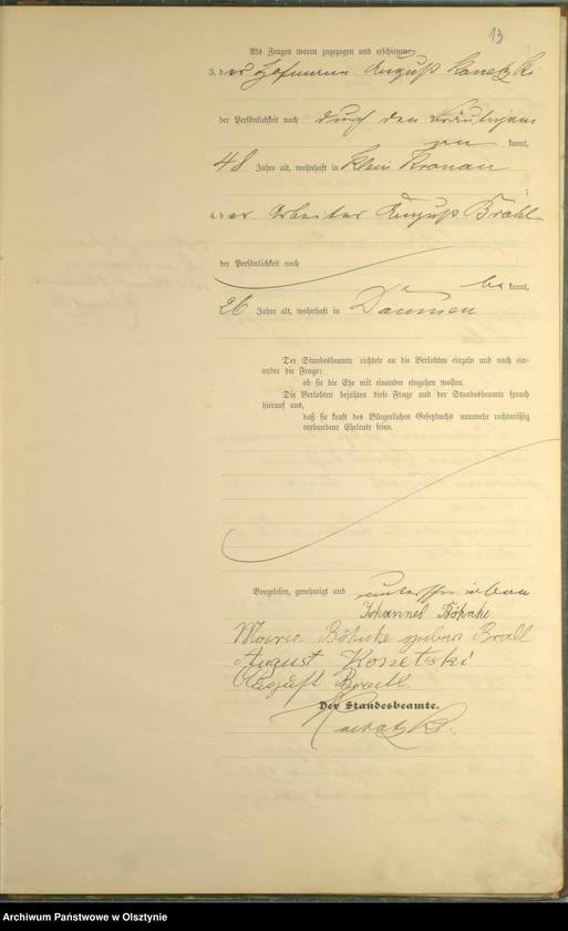 image.from.unit.number "Heiraths-Haupt-Register Nr 1 - 20"