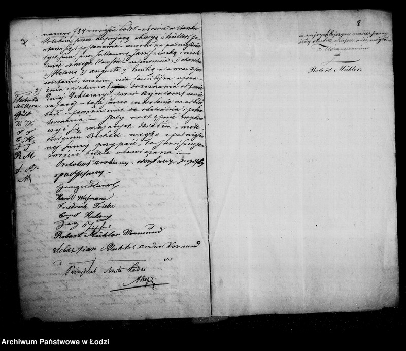 Obraz 10 z jednostki "Akta tyczące się ustanowienia opieki nad nieletnim Janem Bichtal po zmarłych Janie i Małgorzacie małżonkach Bichtal"