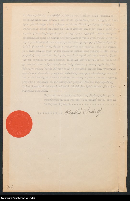 Obraz 5 z jednostki "J. G.Strutcowski- sprzedaż towarów bawełnianych i sztucznego jedwabiu"