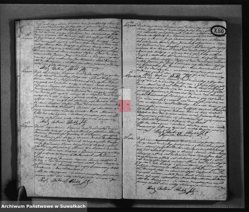 image.from.unit.number "[Akta Stanu Cywilnego Urodzonych, Zaślubionych i Zmarłych Gminy Filipowskiey z roku 1826]"