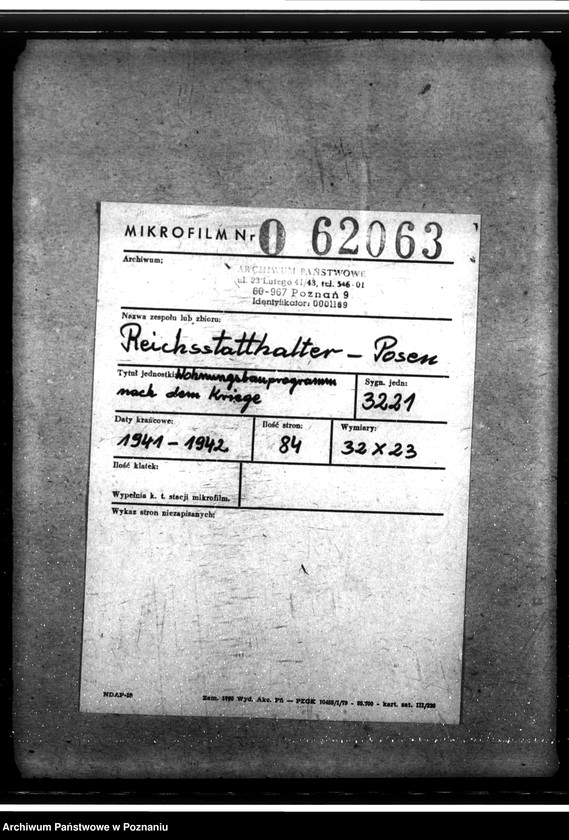 Obraz 2 z jednostki "Wohnungsbauprogramm nach dem Kriege"