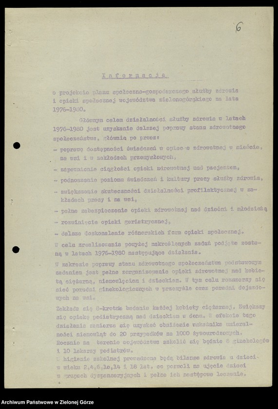 image.from.unit.number "Protokóły z posiedzeń Komisji Zdrowia, Spraw Socjalnych i Ochrony Środowiska Wojewódzkiej Rady Narodowej w Zielonej Górze"