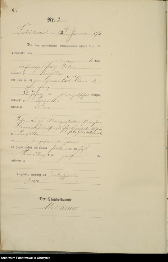 image.from.unit.number "Sterbe-Haupt-Register Nr 1 - 51"