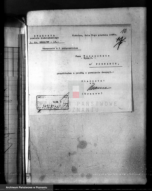 Obraz 14 z jednostki "Nadzór nad gospodarką w lasach majętności Czerwona-Wieś powiat kościański"