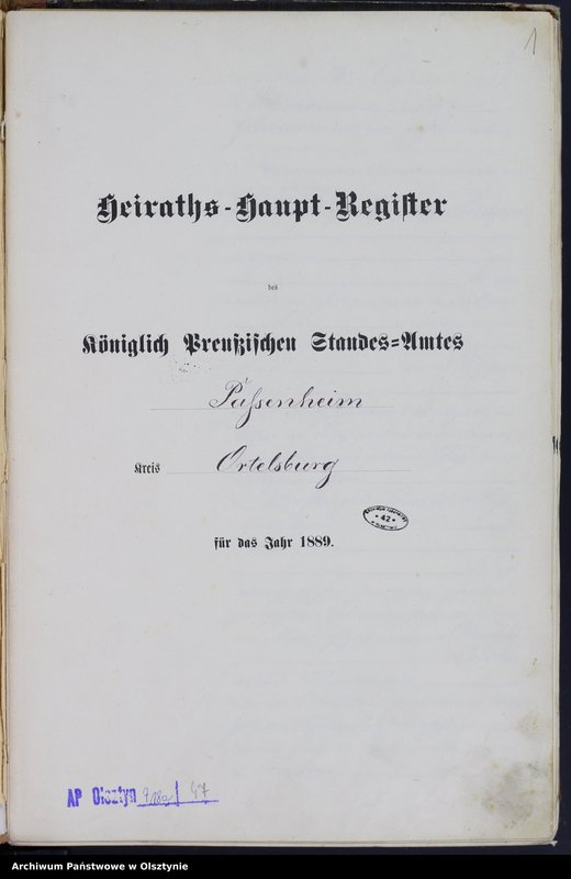 image.from.unit.number "Heiraths-Haupt-Register Nr 1 - 17"