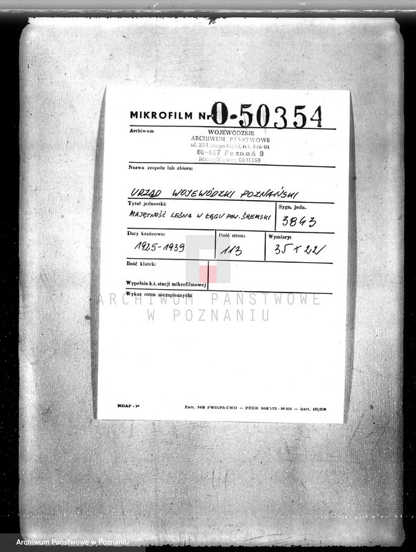 image.from.unit.number "Majętność leśna Łęgu powiat śremski"