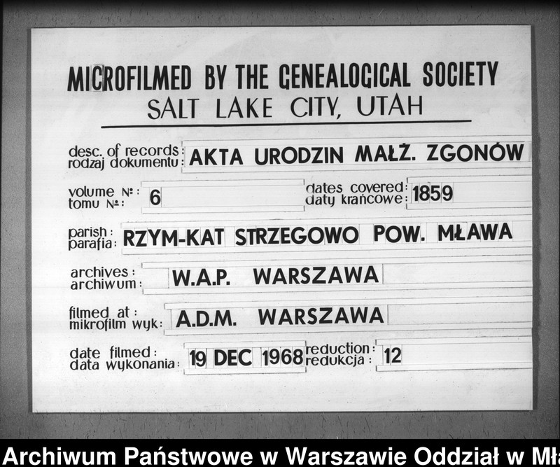 image.from.unit.number "Akta urodzeń, małżeństw i zgonów"