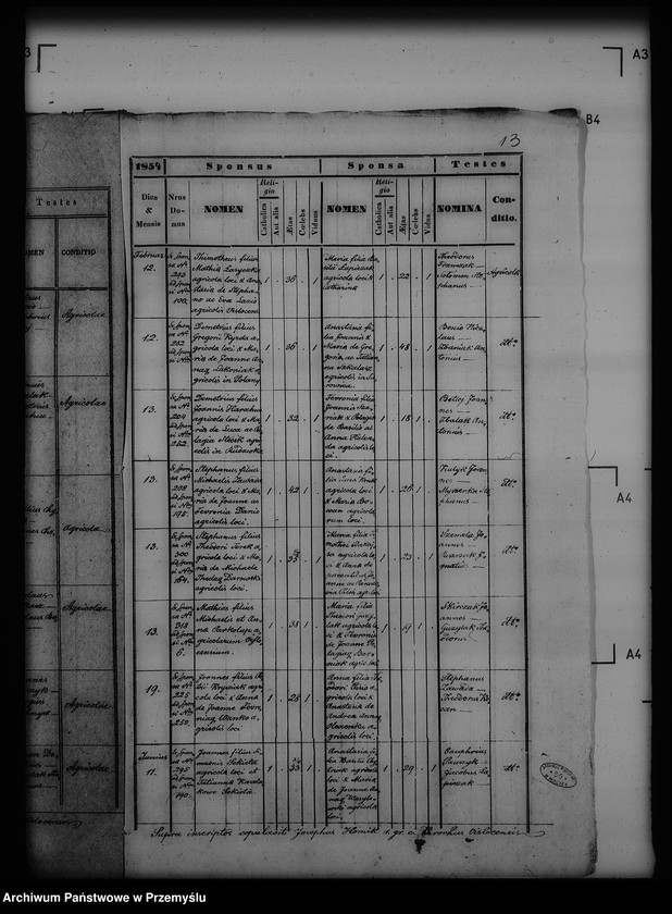 image.from.unit.number "[Kopie ksiąg metrykalnych parafii Wisłok Dolny (dekanat Buków)]"