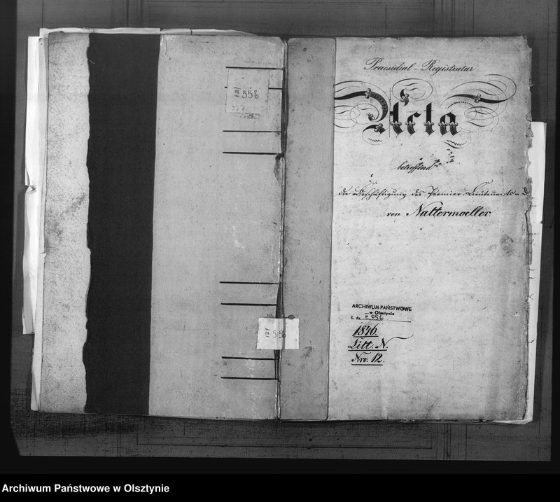 image.from.unit.number "Bescheftigung des Premier-Lieutenents a.d. von Nattermoeller"