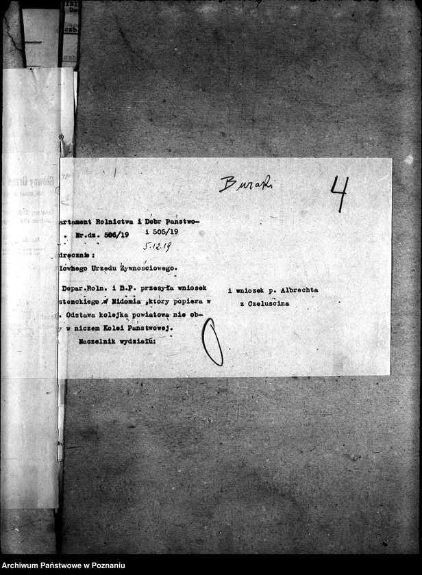 image.from.unit.number "Sprawy ogólno - administracyjne Cukrownictwo, cukrownie i buraki"