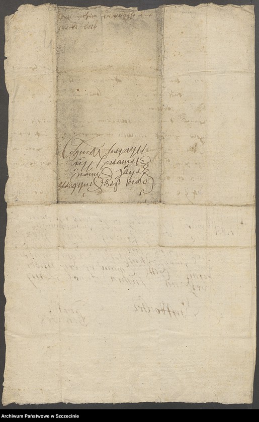 image.from.unit.number "Verkaufsbrief des Hinrich Koeller zu Kantreck [Łoźnica] an die Witwe des Bernd Plossen über Pachtgelder zu Schwanteshagen [Świętoszewo]."