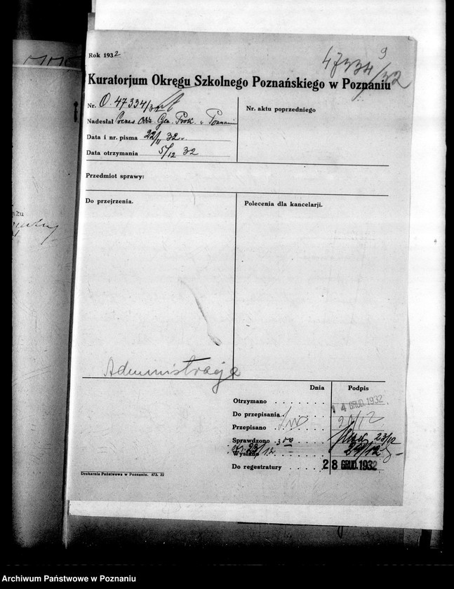 Obraz 13 z jednostki "Administracja ogólna"