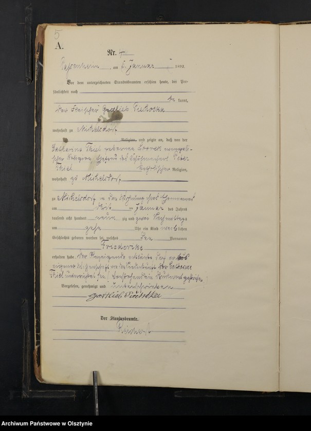 image.from.unit.number "Geburts-Haupt-Register Nr 1 - 205"