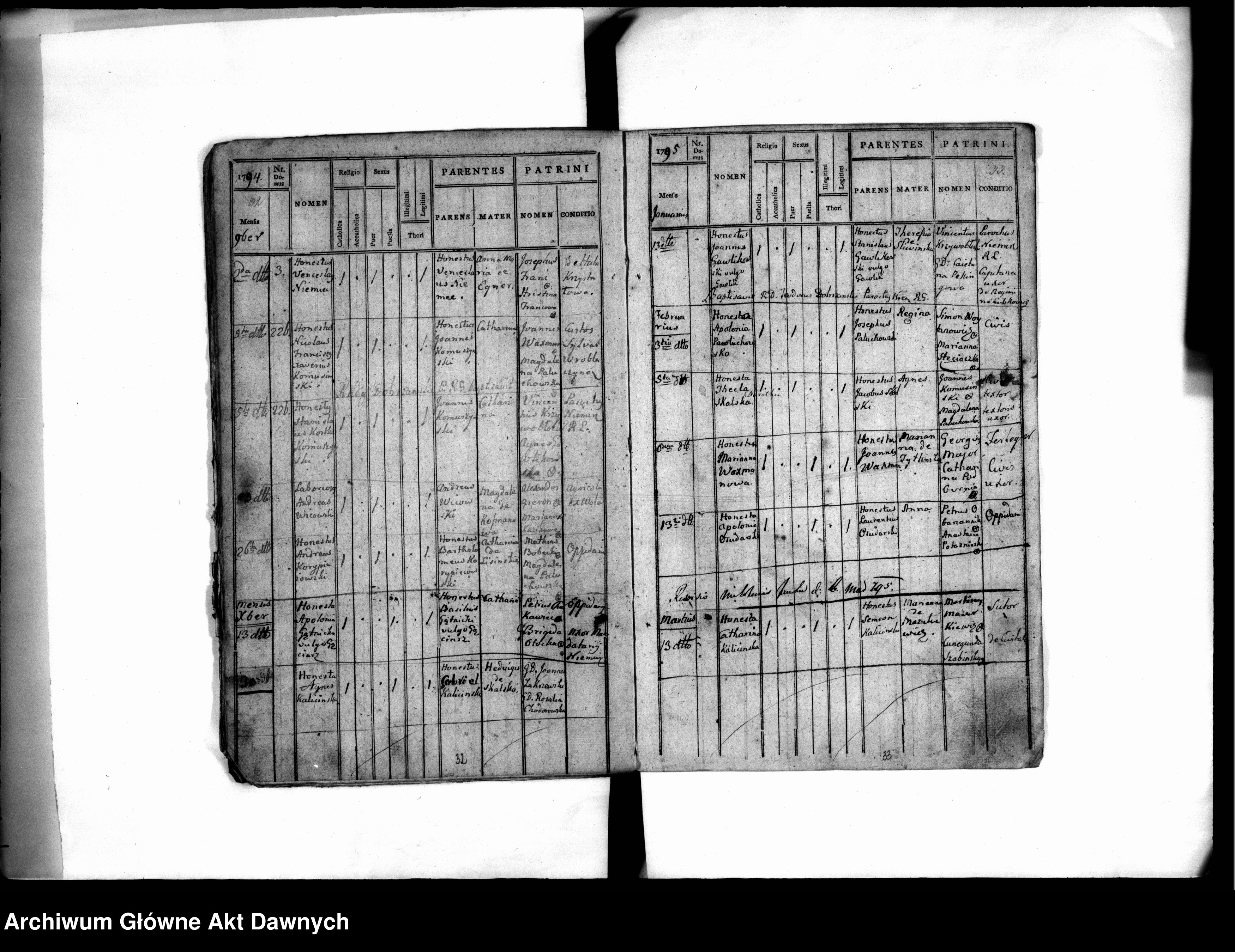 Skan z jednostki: Parafia: Niemirów. Dekanat: Lubaczów. Księga metrykalna urodzeń 1785-1842, ślubów 1785-1846 i zgonów 1785-1845 tylko dla miasta Niemirów. Tom II.