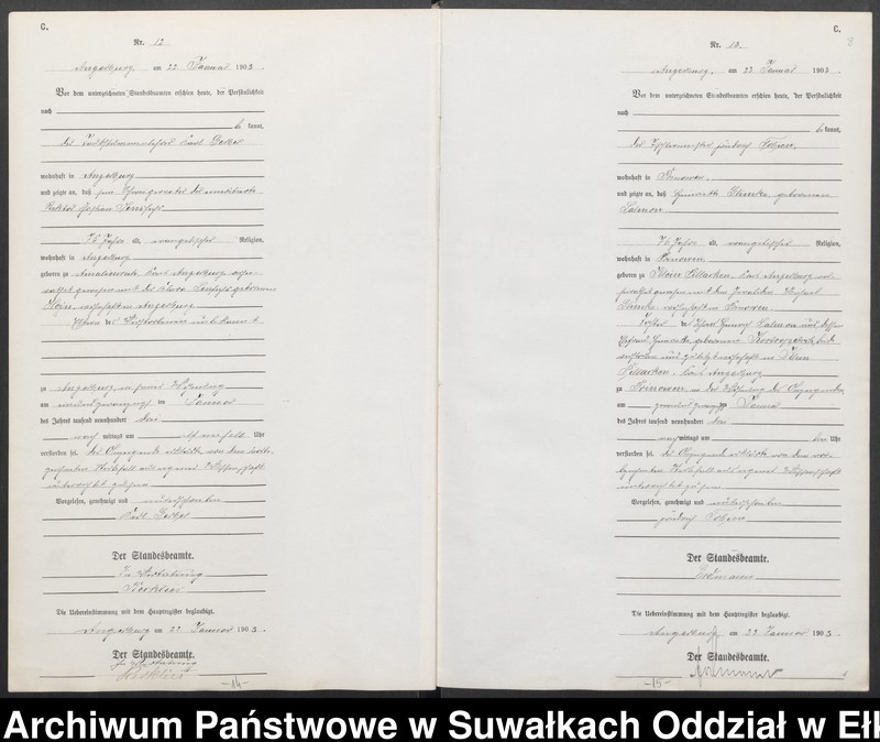 image.from.unit.number "Sterbe-Neben-Register des Preussischen Standes-Amtes Angerburg Kreis Angerburg"